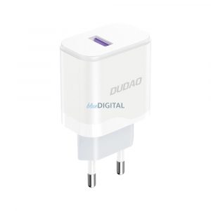 Incarcator de retea Dudao A20EU USB-A 18W - alb