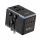 Adaptor de voiaj Dudao A65Pro 65W EU / US / JP / AUS / UK 2x USB-C 2x USB-A - negru