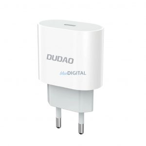 Dudao A14EU încărcător de rețea cu 1xUSB-C conexiune PD 20W - alb