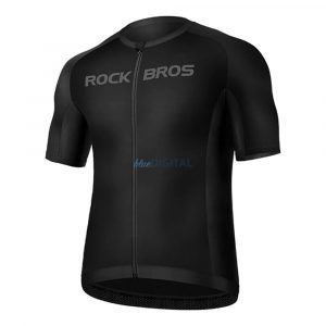 Tricou de ciclism XXL cu mânecă scurtă Rockbros 15120002005 - negru