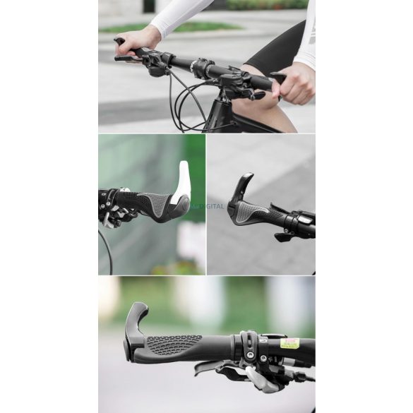 Set suport pentru biciclete Rockbros BT1007B cu coarne - negru