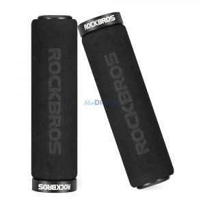 Manere de ghidon de biciclete din burete Rockbros BT1001BKBK - negru