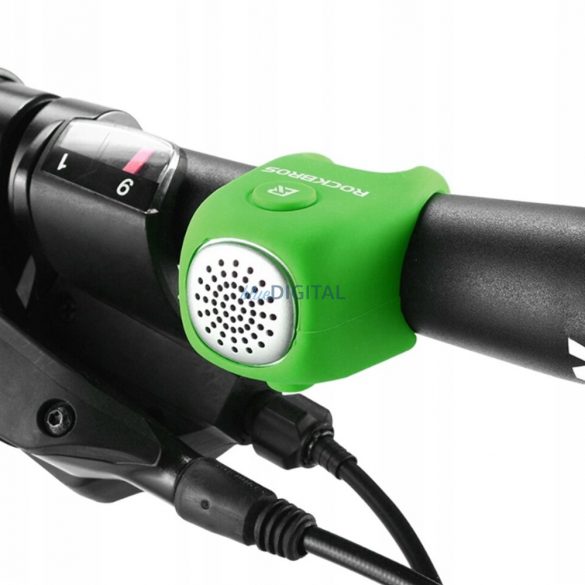 Soneria electronica pentru bicicleta Rockbros CB1709GN - verde