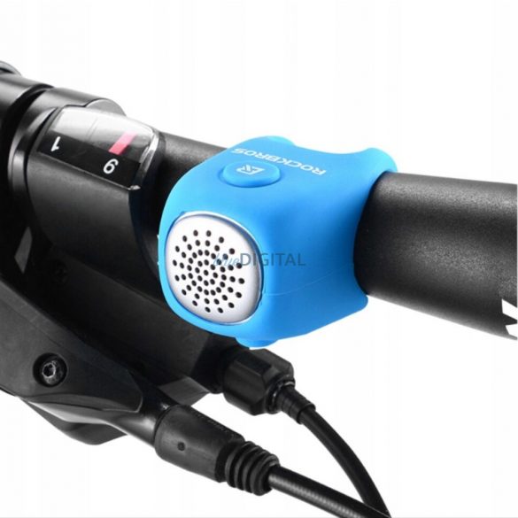 Soneria electronica pentru bicicleta Rockbros CB1709BU - albastru