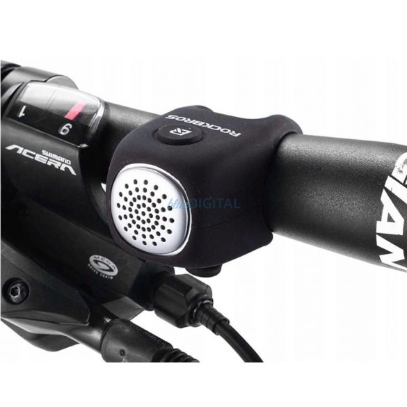 Soneria electronica pentru bicicleta Rockbros CB1709BK - negru