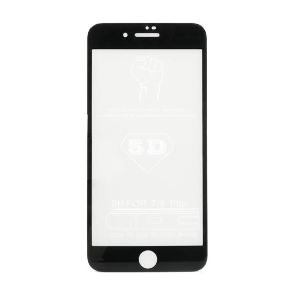 IPHONE 7 / 8 / SE 2020 - Folie securizată 0.3MM 5D NEGRU