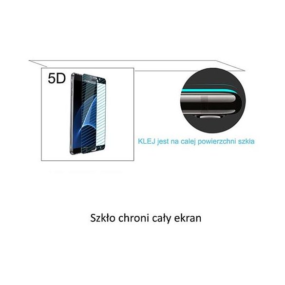 IPHONE 7 / 8 / SE 2020 - Folie securizată 0.3MM 5D NEGRU