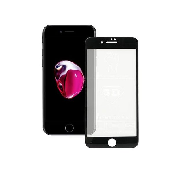 IPHONE 7 / 8 / SE 2020 - Folie securizată 0.3MM 5D NEGRU