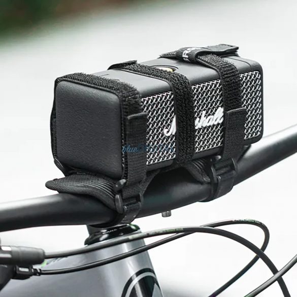 Curea de bicicletă Rockbros 50210064001 cu velcro pentru difuzor Bluetooth sau sticlă de apă - negru