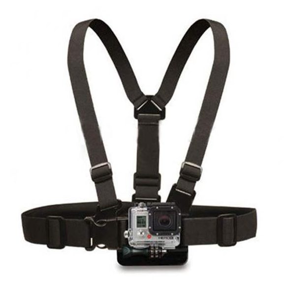 Gopro Chest reglabil: Mount Harness Chesty curea