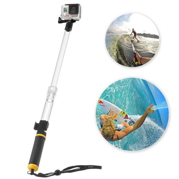 Float Selfie Pole Extendable Floating Monopod GoPro SJCAM