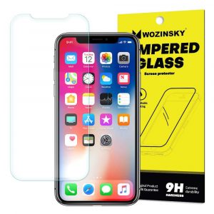 Sticla securizata Wozinsky 9H Film protectie ecran iPhone XS / X (ambalaj - plic) folie pentru display film sticla sticla securizata