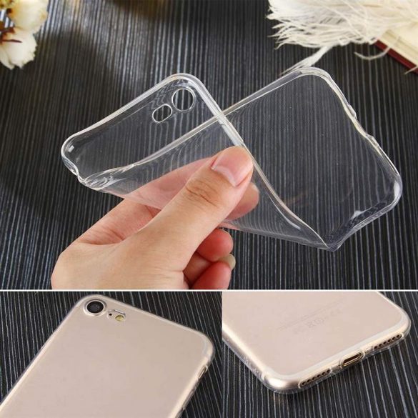 Husa telefon transparenta 0.5mm Husa telefon Gel TPU Husa telefon Huawei Y7 Prime 2018/2018 Y7 transparent