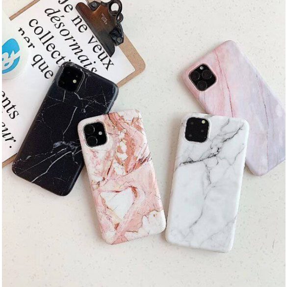 Wozinsky Marble TPU husă Xiaomi redmi 8A husăuri de telefon roz