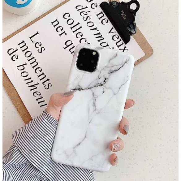 Wozinsky Marble TPU husă Xiaomi redmi 8A husăuri de telefon roz