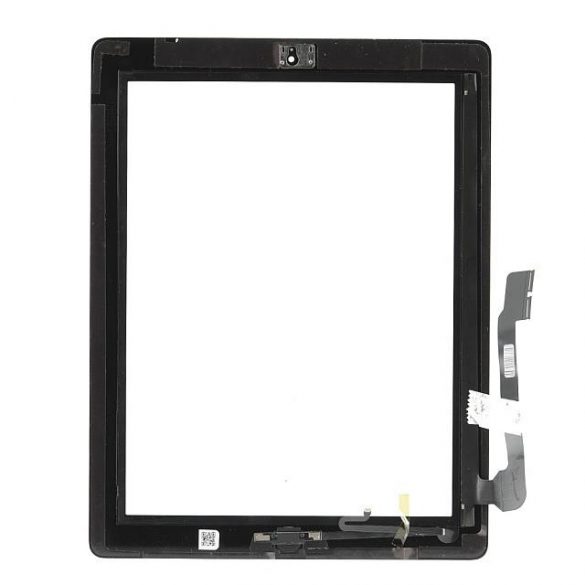 TOUCH PAD IPAD 4 (A1458, A1459, A1460) NEGRU CU AUTOCOLANT ȘI ACASĂ