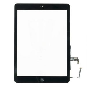 TOUCH PAD IPAD AIR (A1474, A1475, A1476) NEGRU CU AUTOCOLANT ȘI ACASĂ