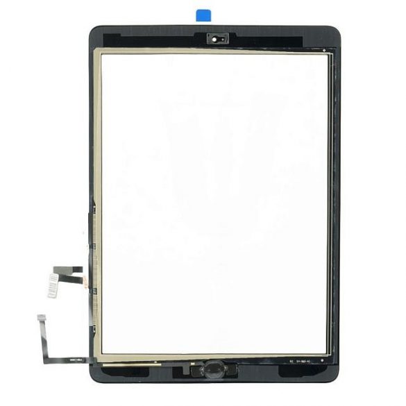 TOUCH PAD IPAD AIR (A1474, A1475, A1476) NEGRU CU AUTOCOLANT ȘI ACASĂ