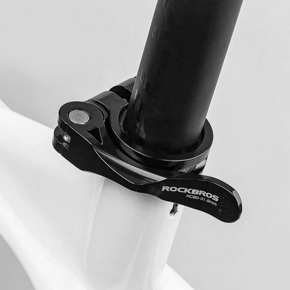 Colier de scaun pentru bicicletă Rockbros 41210092001 cu eliberare rapidă - negru