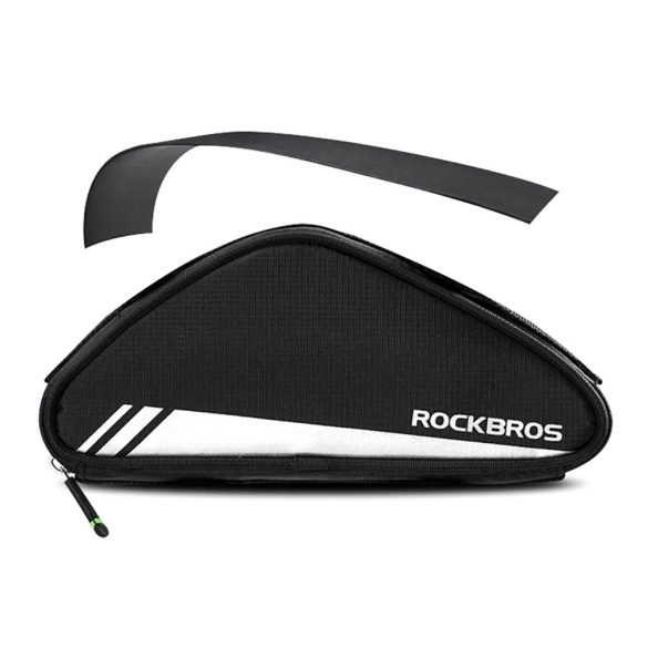 Geantă de bicicletă Rockbros B55-BK pentru cadru 0,7 l - neagră