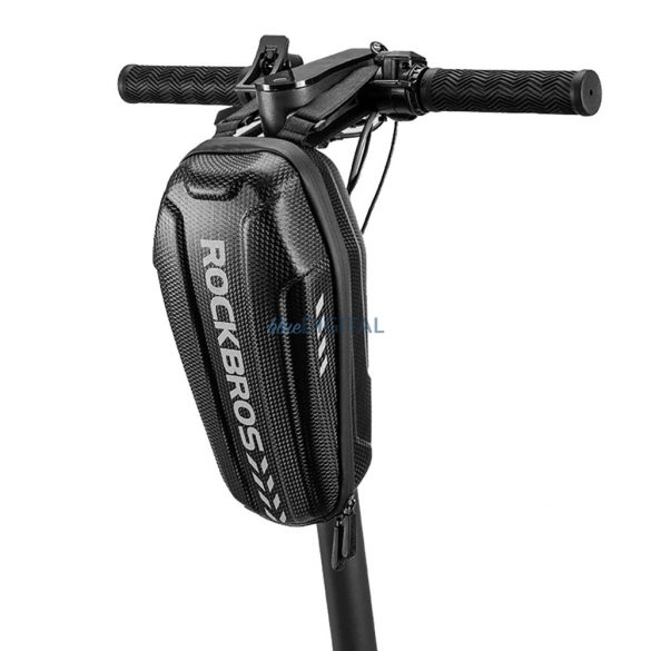 Geanta de bicicleta Rockbros B62 pentru ghidon sau cadru 2 l - neagra