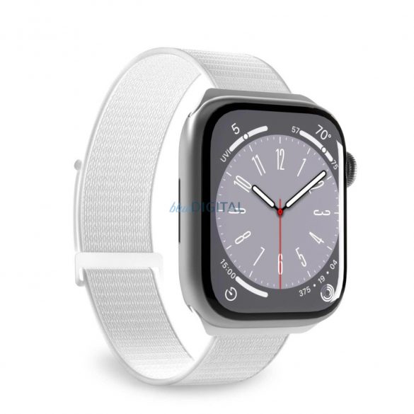 Puro Sport Nylon curea de înlocuire Apple Watch 38 / 40 / 41 mm - alb