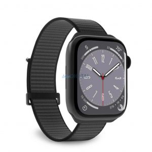 Puro Sport Nylon curea de înlocuire Apple Watch 42 / 44 / 45 / 49 mm - negru