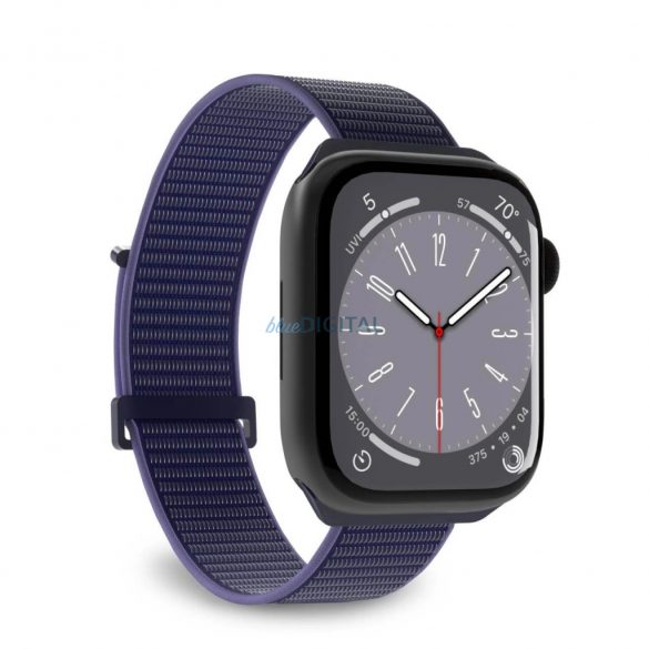 Puro Sport Nylon curea de înlocuire Apple Watch 42 / 44 / 45 / 49 mm - albastru