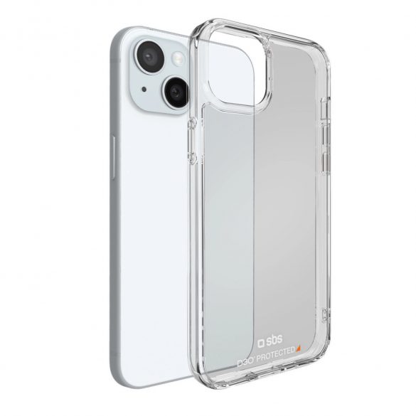 Carcasă SBS D3O pentru iPhone 15 - transparentă