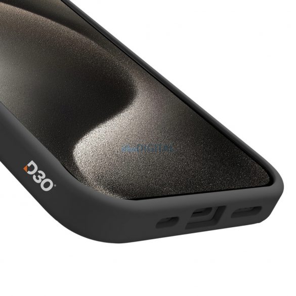 Carcasă SBS Full Active D3O pentru iPhone 15 Pro Max - Negru