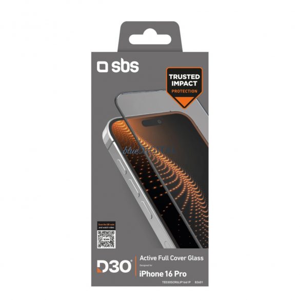 Sticlă temperată SBS D3O pentru iPhone 16 Pro