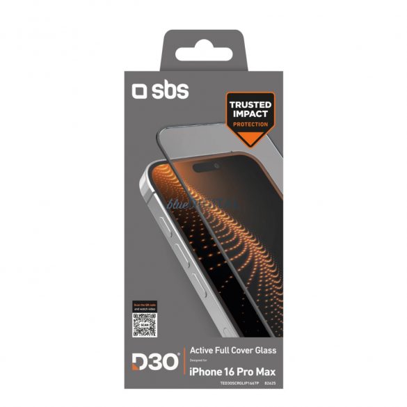 Sticlă temperată SBS D3O pentru iPhone 16 Pro Max