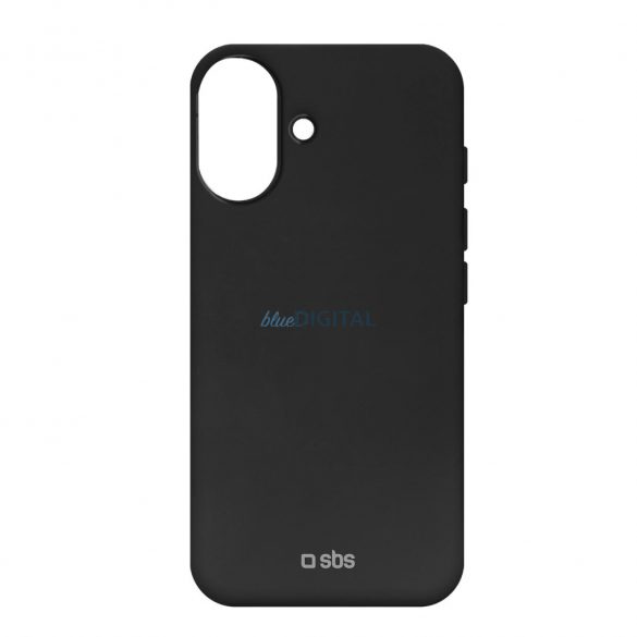 Carcasă SBS Full Active D3O pentru iPhone 16 - negru