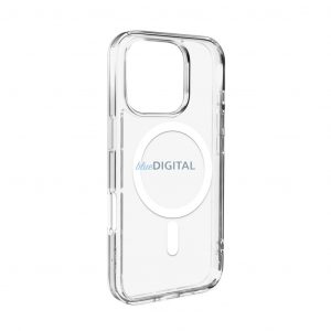 Husă din silicon Puro Lite Mag MagSafe pentru iPhone 16 Pro - transparentă