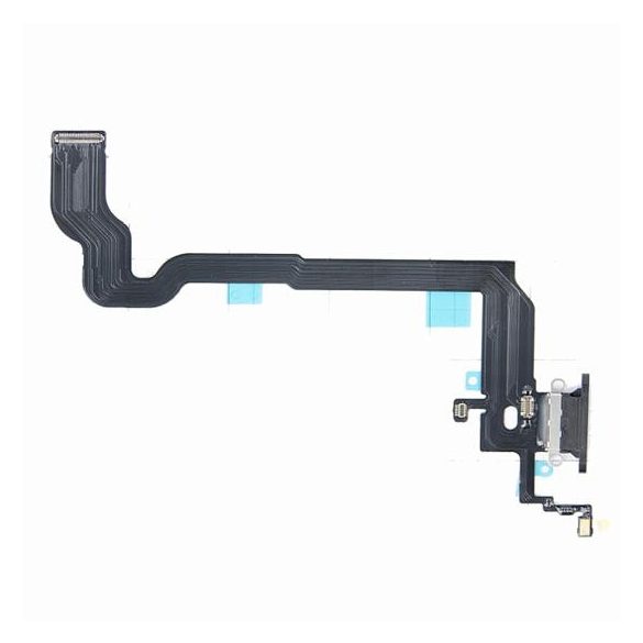 FLEX IPHONE X CU CONECTOR DE ÎNCĂRCARE NEGRU