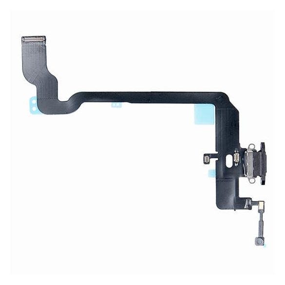 FLEX IPHONE XS CU CONECTOR DE ÎNCĂRCARE NEGRU