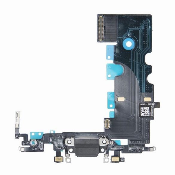 FLEX IPHONE 8 CU CONECTOR DE ÎNCĂRCARE NEGRU