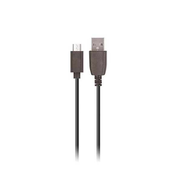 ÎNCĂRCĂTOR DE CĂLĂTORIE MAXLIFE 1A USB + CABLU MICRO USB DETASAL NEGRU