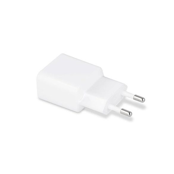 ÎNCĂRCĂTOR DE CĂLĂTORIE MAXLIFE 2.1A ÎNCĂRCARE RAPIDĂ USB + CABLU MICRO USB DETASAL ALB