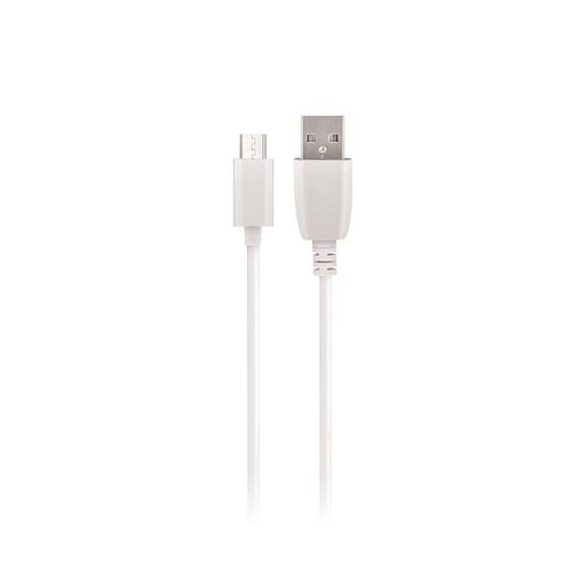 ÎNCĂRCĂTOR DE CĂLĂTORIE MAXLIFE 2.1A ÎNCĂRCARE RAPIDĂ USB + CABLU MICRO USB DETASAL ALB