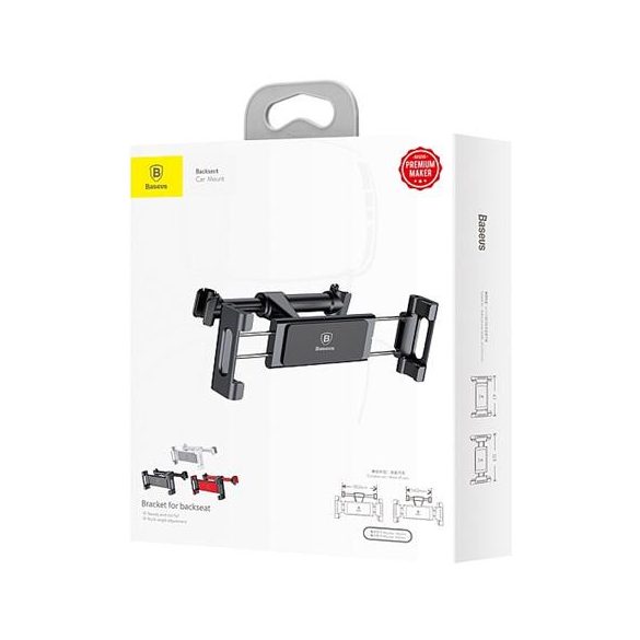 SUPPORT AUTO UNIVERSAL PENTRU TABLETA BASEUS SUHZ-01 NEGRU