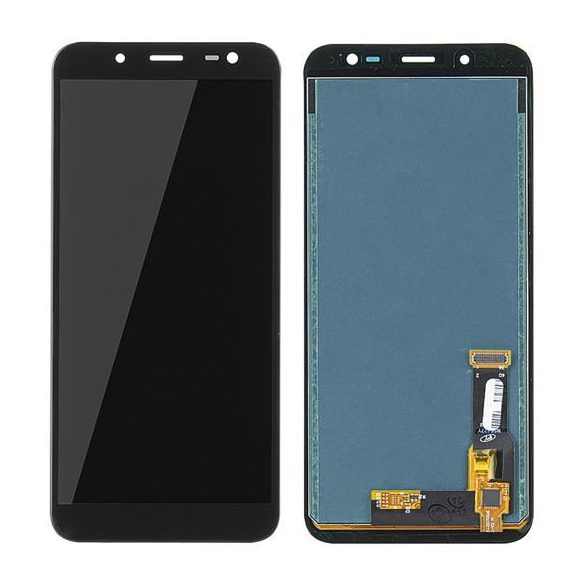 LCD + TOUCH PAD COMPLET SAMSUNG J600 GALAXY J6 2018 NEGRU [HQ]