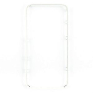 CADRU CU AUTOCANT PENTRU IPHONE 4 ALB [HQ]