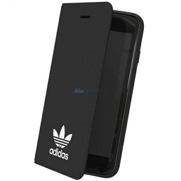 Husă Adidas OR Booklet NEW BASIC iPhone 6/6S/7/8/SE2020/SE2022 negru-alb/negru-alb 26903