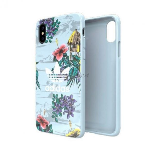 Adidas OR SnapCase Floral iPhone X / Xs 32139 gri / gri CJ8322