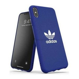 Husa Mulata Adidas CANVAS iPhone Xs Max albastru / albastru 34960