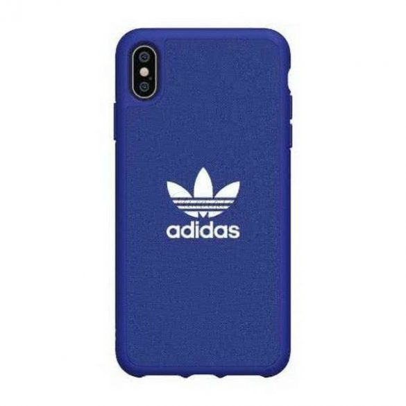 Husa Mulata Adidas CANVAS iPhone Xs Max albastru / albastru 34960