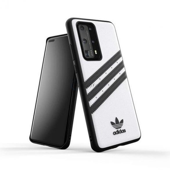 Adidas OR Molded PU SS20 Huawei P40 alb-negru / negru alb 39061