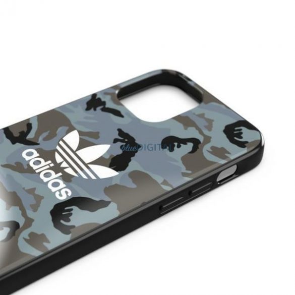 Adidas OR SnapCase Camo iPhone 12/12 Pro niebiesko/czarny 43702