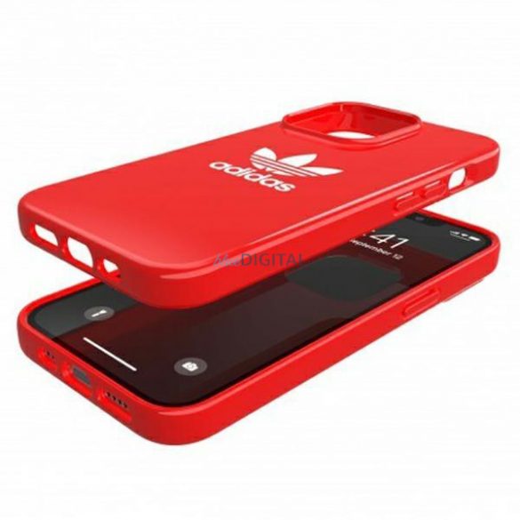 Adidas OR SnapCase Trefoil iPhone 13 Pro / 13 6.1 "roșu / roșu 47101